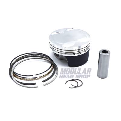 Modular Head Shop - MHS / Wiseco Gen 1/2 5.0L Coyote Street / Strip Piston and Ring Kit - 3.630" Bore, +2cc Dome, 11:1 CR