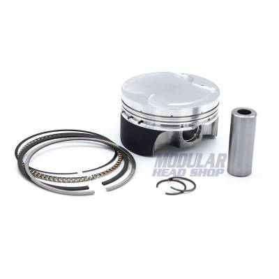 Modular Head Shop - MHS / Wiseco Gen 1/2 5.0L Coyote Street / Strip Piston and Ring Kit - 3.640" Bore, +2cc Dome, 11:1 CR
