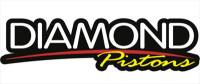 Diamond Racing Products - Diamond 30412-R1 Ford 4.6L 4V Competition Series Piston / Ring Kit -2.0cc Flat Top, 3.552" Bore