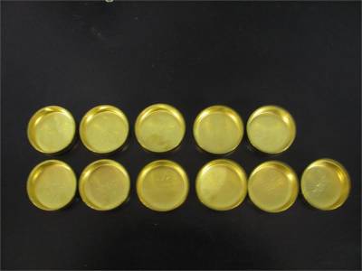 Brass Freeze Plug Set For 4.6L Teksid Aluminum Blocks