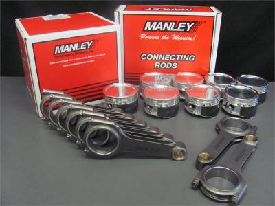 4.6L Manley Street Master Pistons / Manley H-Beam Connecting Rods Combo