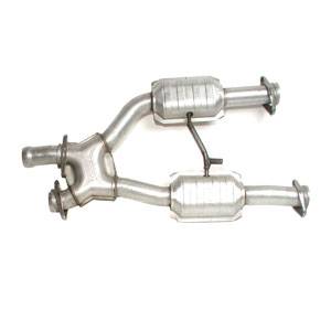 BBK 1638 96-04 Mustang GT / Cobra / Mach 1 X-Pipe for Longtubes with Converters
