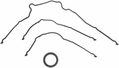 2V Gaskets and Seals - Individual Gaskets  - Fel-Pro - Fel-Pro 99 - 04 4.6L 2V Timing Cover Gasket Set with Front Crank Seal