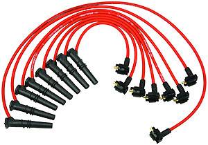 Ford Racing - M-12259-R462 - 9mm 1996-98 Mustang GT 4.6L 2V Spark Plug Wires - Red