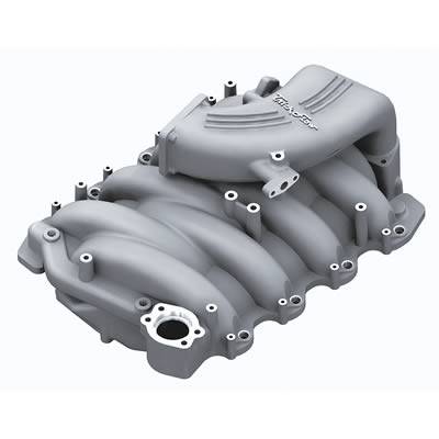 Trick Flow TFS-51800000 Street Burner Intake Manifold - Silver Powdercoat