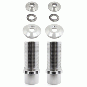 Struts, Shocks, & Springs - Coil Over Kits & Coilover Springs - UPR - UPR 2006-NS-SILVER 1979-2004 Ford Mustang Pro Series Front Coil Over Kit (No Springs) Silver