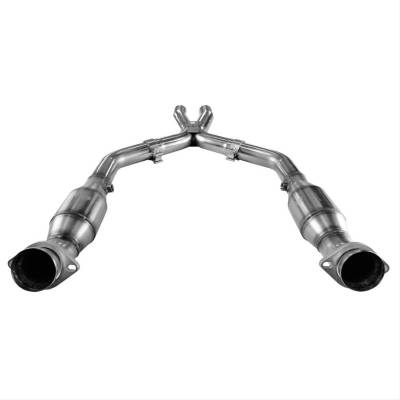 Kooks  - Kooks 11313210 - 2005 - 2010 Mustang GT 3" x 2 1/2" Catted X-Pipe - Image 3