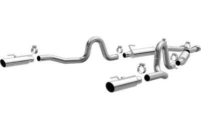 Pypes - Magnaflow 15673 1999 - 2004 Mustang GT / Mach 1 Competition 2.5" Cat-Back System