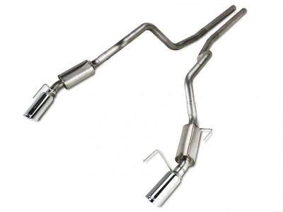 Borla  - Borla 140135 2005 - 2009 Mustang GT S-Type Cat Back Exhaust System - Image 2