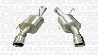 Corsa Performance - Corsa Performance 14314 2005 - 2010 Mustang GT / GT500 Xtreme Axle-Back Exhaust - Image 2