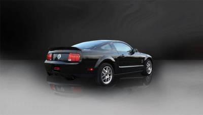 Corsa Performance - Corsa Performance 14314BLK 2005 - 2010 Mustang GT / GT500 Xtreme Axle-Back Exhaust with Black Tips - Image 4