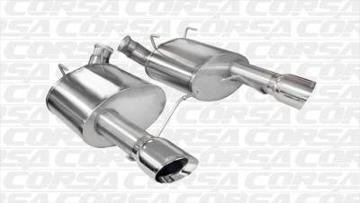 Corsa Performance - Corsa Performance 14316 2011 - 2014 Mustang GT Sport Axle-Back Exhaust - Image 2