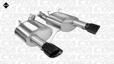 Corsa Performance - Corsa Performance 14317BLK 2011 - 2014 Mustang GT Xtreme Axle-Back Exhaust with Black Tips - Image 3