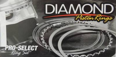 Engine Parts - Piston Rings - Diamond Pro Select Piston Rings 