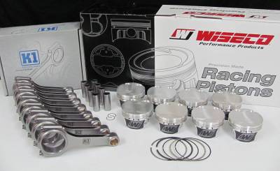 Excessive Motorsports  - 5.0L Coyote Wiseco Pistons / K1 H-Beam Connecting Rod Combo - Image 2