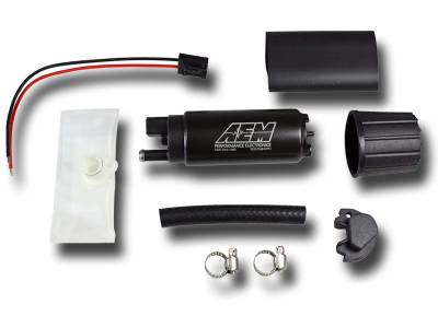 AEM 50-1000 320LPH High Flow In-Tank Fuel Pump - Offset Inlet