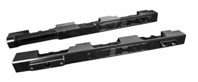 DivisionX - DivisionX 99-04 4V Cobra / Mach-1 High Flow Fuel Rails - Black Anodized - Image 2