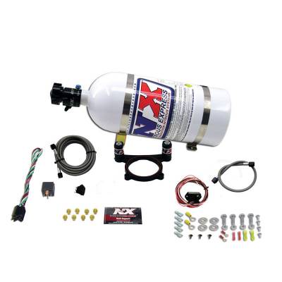 Nitrous Express 20948-10 - Ford 5.0L Coyote Nitrous Plate System with 10lb Bottle - (35-200HP)