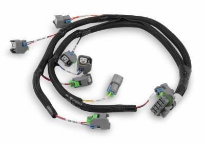 Holley 558-212 - Ford V8 Injector Harness for USCAR Style Injectors