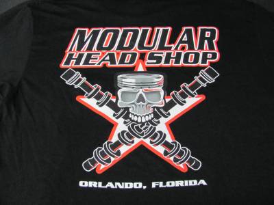 Excessive Motorsports  - Modular Head Shop Men's Skull T-Shirt - Image 2