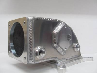 Intake & Components - Modular Head Shop - 6061 Custom Elbow For Edelbrock Victor Jr - 75mm