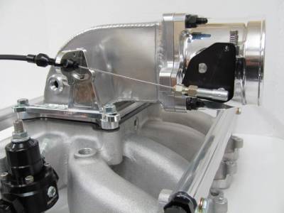 Modular Head Shop - 90mm Elbow / Throttle Body Combo for 2V Edelbrock Victor Jr. - Image 4