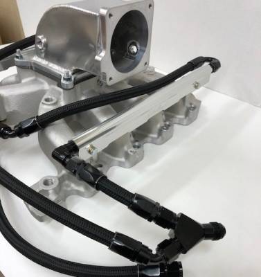 Modular Head Shop - MHS Edelbrock 4.6L 2V 90mm Intake Manifold Combo - Dual Feed - 800+ HP / E85 Applications - Image 2