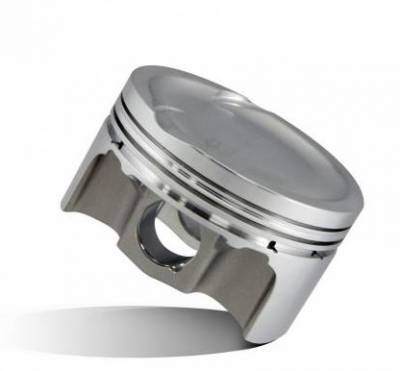 JE Pistons 314623 - Ford 4.6L 3V FSR Pistons -7.4cc Dish, 3.701" Bore, 3.750" Stroke, 5.850" Rod Length, 1.200" CD, .866" Pin