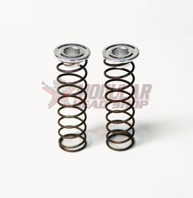 Modular Head Shop 6mm Aluminum Checking Retainers with Springs - Pair 