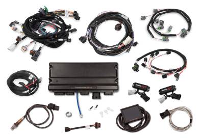 Holley 550-1319 - Terminator X Max Ford Mod Motor 4V Kit with Transmission Control