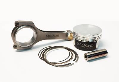 Modular Head Shop - 4.6L Diamond Competition Series Pistons / Molnar H-Beam Connecting Rods Combo