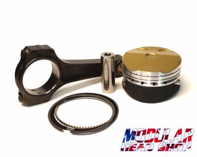 Modular Head Shop 5.0L Coyote All American Competition Piston and Rod Combo