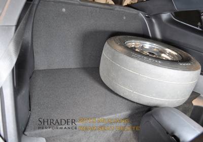 Shrader Performance - 15-23 Mustang Rear Seat Delete (Coupe) - Image 3