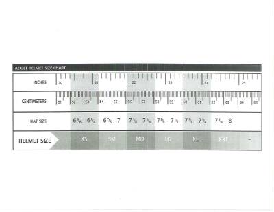 RJS Helmet Sizing