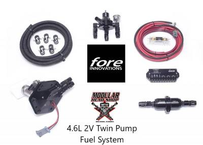 Fuel System - Return Style Systems - Fore Innovations - Fore Innovations Twin Pump Return Style Fuel System for 96-04 GT