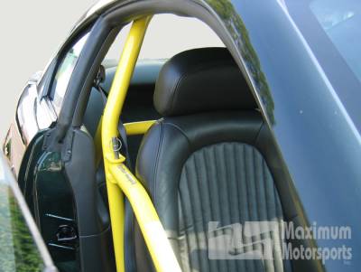 Maximum Motorsports - 94-04 Mustang 6-Point Roll Cage with Swing-out Door Bars and Harness Mount (Coupe) - Image 3
