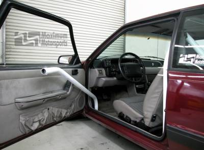 Maximum Motorsports - 79-93 Mustang 6-Point Roll Cage with Swing-out Door Bars and Harness Mount (Hardtop) - Image 2