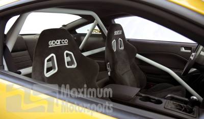 Maximum Motorsports - 05-14 Mustang 6-Point Roll Cage with Door Bars and Harness Mount (Coupe)