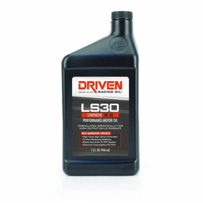 Oil System - Engine Oil - Driven Racing Oil - Driven Racing LS30 Synthetic Engine Oil (Quart)