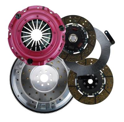 96-01 Mustang Clutch Kits  - 26 Spline  - Ram Clutches - Ram Clutches Force 9.5 Dual Disc for 4.6L Mustang with 8 Bolt Crank and 26 Spline Input Shaft