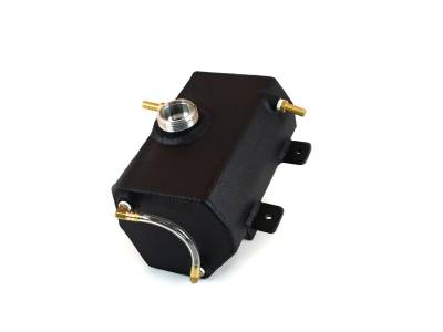 Canton Racing Products - Canton Black Powder Coated Aluminum Engine Coolant Expansion Tank for 15+ Mustang - Image 2