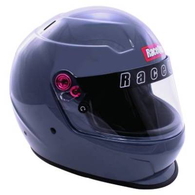 Safety - Racing Apparel  - Racequip - RaceQuip Pro20 Full Face Helmet (Gloss Steel)