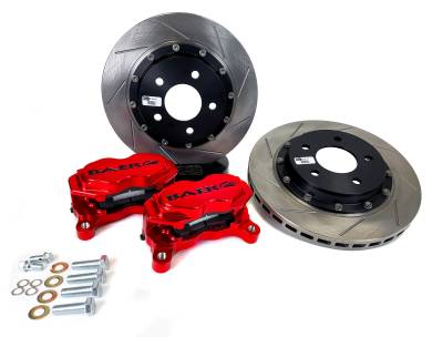 Brakes  - Brake Upgrade Kits - Baer Brakes  - Baer Brakes 12" Front SS4+ Deep Stage Drag Brake System for S550 Mustang
