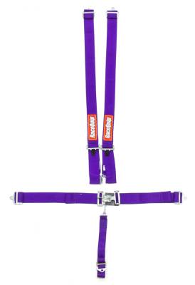 Safety - Safety Harnesses - Racequip - Racequip 5PT SFI 16.1 Link & Latch Harness (Purple)