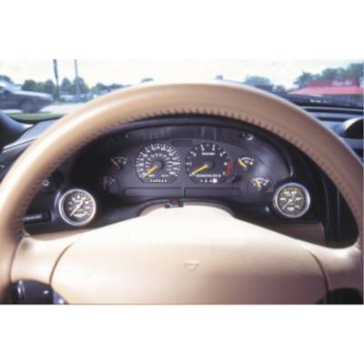 Autometer - Autometer Instrument Cluster Bezel Dual 2-1/16" Gauge Pod for 94-00 Mustang - Image 2