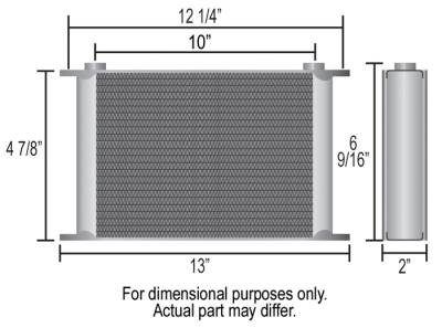 Derale Performance - Derale Performance 16 Row -8AN Transmission Cooler - Image 2