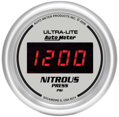 Autometer - Autometer Ultra-Lite Digital Nitrous Pressure Gauge