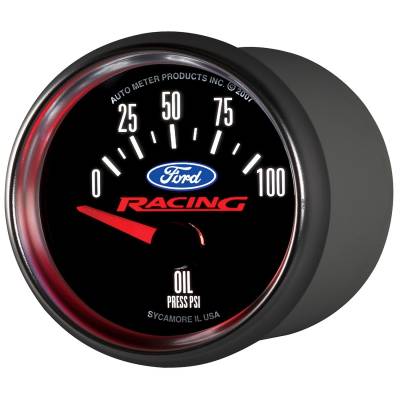 Autometer - Ford Racing Mechanical Oil Pressure Gauge - Image 2