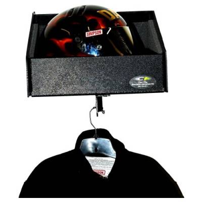 Helmet Shelf with Race Suit Hanging Hook