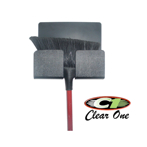 Trailer Accessories - Trailer Organization - Clear 1 Racing Products - Broom Holding Rack